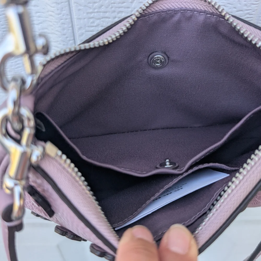 Coach Lilac Floral Mini Women's Bag - Picture 3 of 5